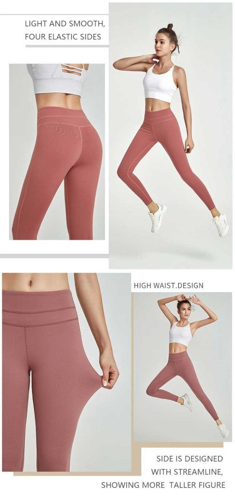 Nylon yoga pants - Activewear manufacturer Sportswear Manufacturer HL