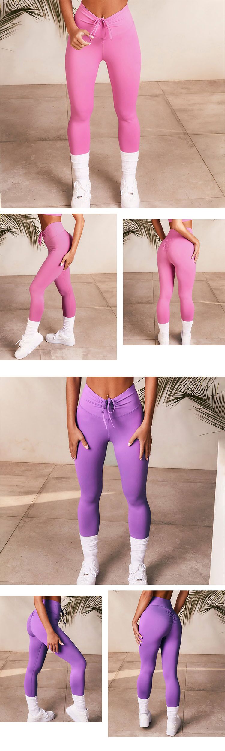Running leggings with drawstring - Activewear manufacturer Sportswear  Manufacturer HL